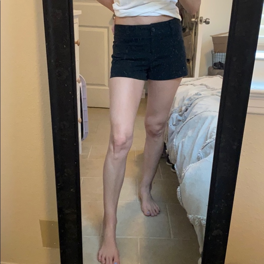 Express black shorts